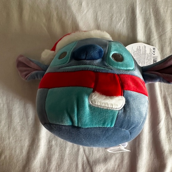 SQUISHMALLOW DISNEY’S LILO & STITCH SANTA CLAUS STITCH SZ 6.5” - Picture 10 of 15